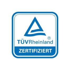 TÜV Rheinland ZERTIFIZIERT