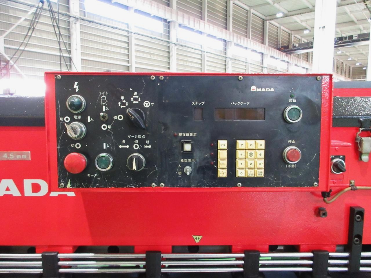 M-1245のオートバックゲージ操作盤