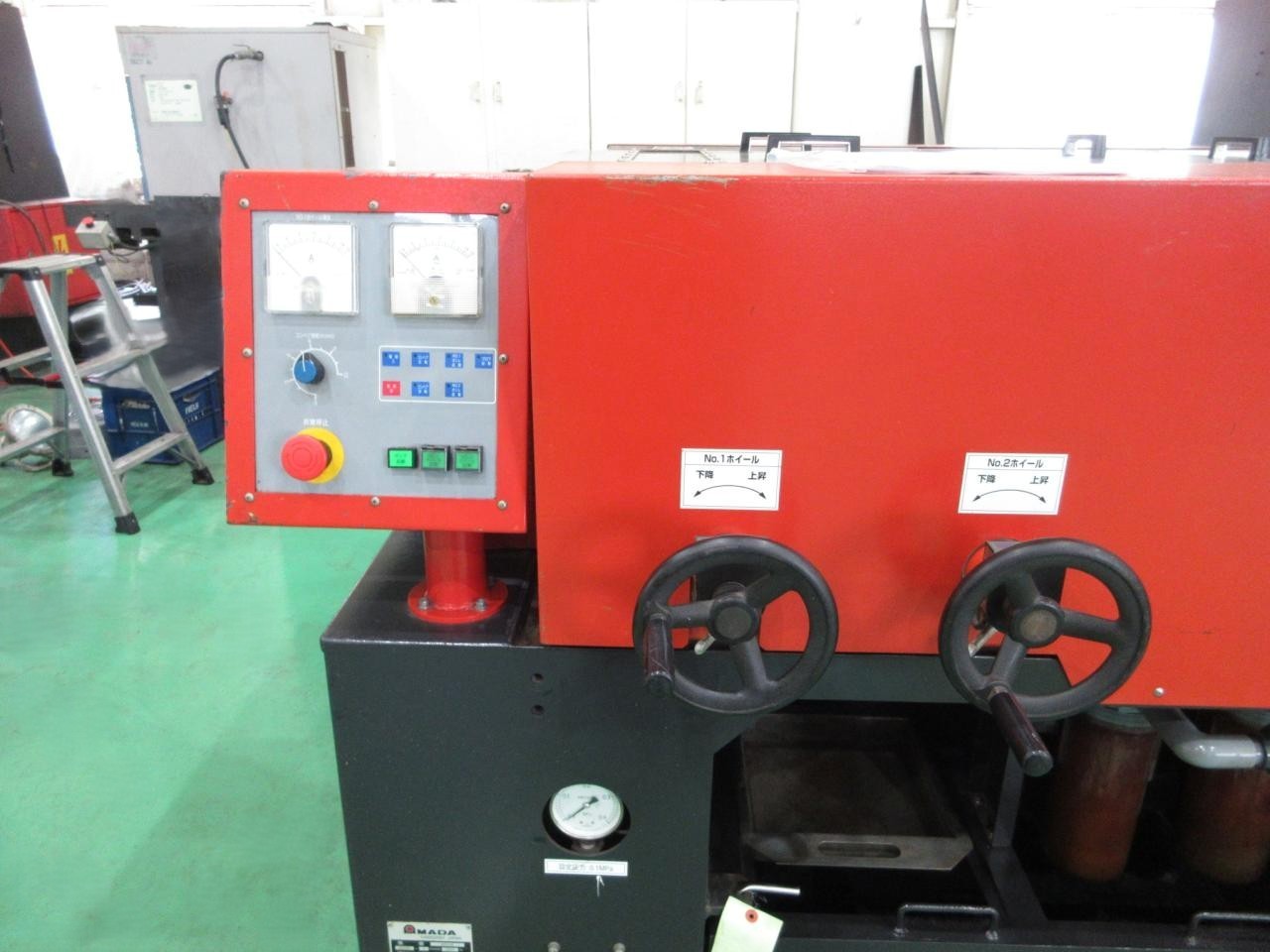 IBT-610Ⅱ操作盤・ハンドル周辺