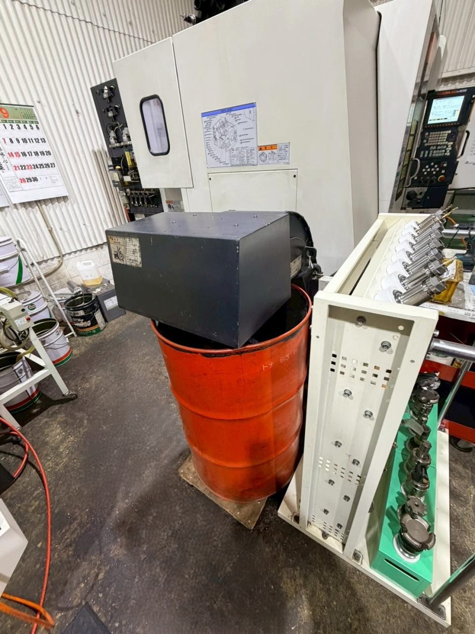 VCN 410Aのチップコンベア