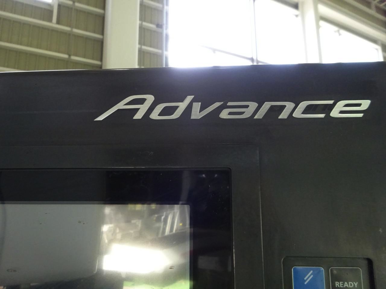 FA20S-AdvanceのNC操作盤ロゴ部分