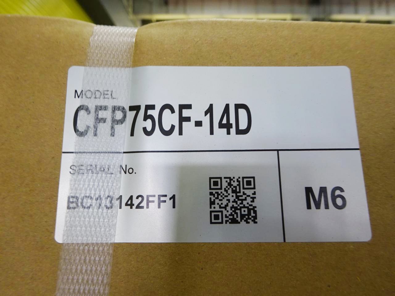 CFP75CF-14DM6型式表示シール