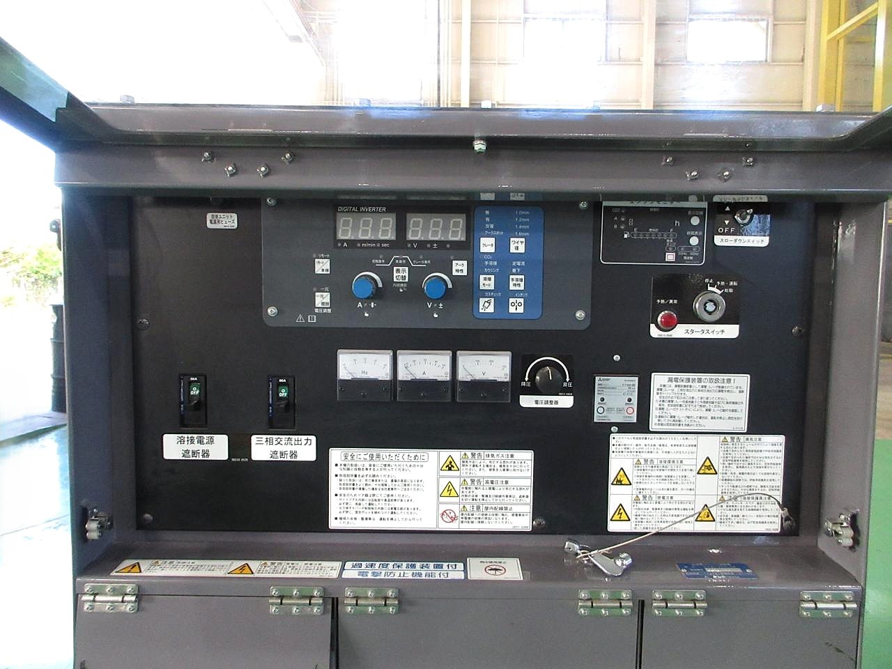 DCW-500LSEの操作盤アップ