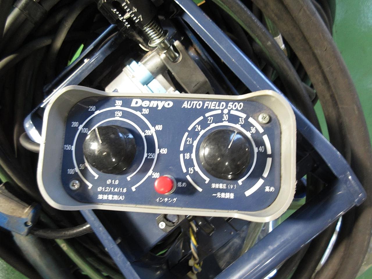 DCW-500LSE付属のワイヤ供給装置リモコン